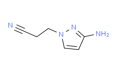 CAS No. 58876-75-8, 3-(3-Amino-1H-pyrazol-1-yl)propanenitrile