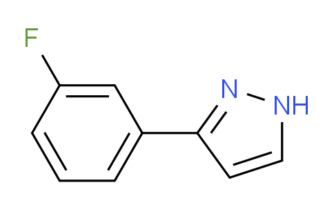 CAS No. 149739-61-7, 3-(3-Fluorophenyl)-1H-pyrazole