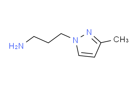CAS No. 62821-91-4, 3-(3-Methyl-1H-pyrazol-1-yl)propan-1-amine