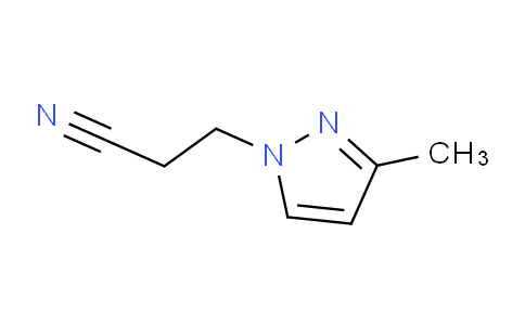 CAS No. 945457-69-2, 3-(3-Methyl-1H-pyrazol-1-yl)propanenitrile
