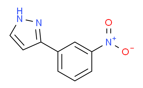 CAS No. 59843-77-5, 3-(3-Nitrophenyl)-1H-pyrazole