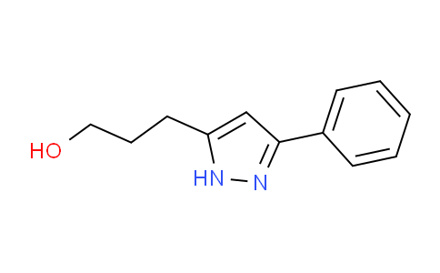 CAS No. 69706-74-7, 3-(3-Phenyl-1H-pyrazol-5-yl)propan-1-ol