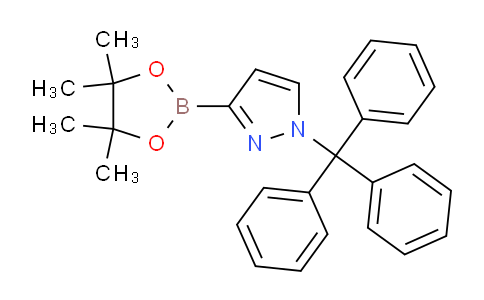 CAS No. 2088458-40-4, 3-(4,4,5,5-Tetramethyl-1,3,2-dioxaborolan-2-yl)-1-trityl-1H-pyrazole