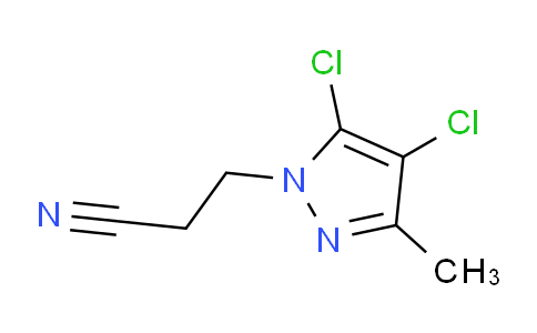 CAS No. 1001500-81-7, 3-(4,5-Dichloro-3-methyl-1H-pyrazol-1-yl)propanenitrile