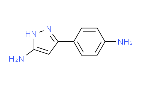 CAS No. 60706-60-7, 3-(4-Aminophenyl)-1H-pyrazol-5-amine