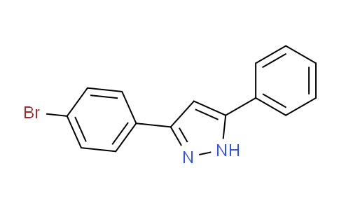 CAS No. 50603-96-8, 3-(4-Bromophenyl)-5-phenyl-1H-pyrazole