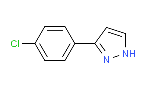 CAS No. 59843-58-2, 3-(4-Chlorophenyl)-1H-pyrazole
