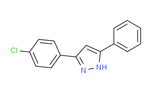 CAS No. 30152-32-0, 3-(4-Chlorophenyl)-5-phenyl-1H-pyrazole