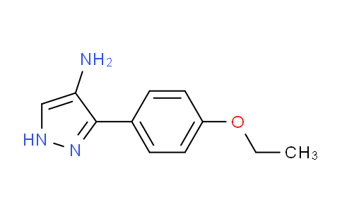 CAS No. 1707375-23-2, 3-(4-Ethoxyphenyl)-1H-pyrazol-4-amine