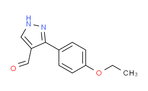 CAS No. 879996-58-4, 3-(4-Ethoxyphenyl)-1H-pyrazole-4-carbaldehyde