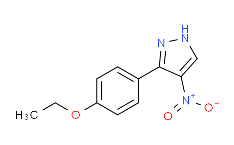 CAS No. 1708380-50-0, 3-(4-Ethoxyphenyl)-4-nitro-1H-pyrazole