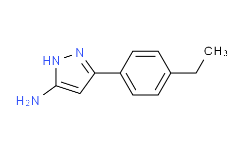 CAS No. 501902-70-1, 3-(4-Ethylphenyl)-1H-pyrazol-5-amine