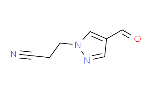 CAS No. 1006518-87-1, 3-(4-Formyl-1H-pyrazol-1-yl)propanenitrile