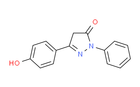 CAS No. 1243328-63-3, 3-(4-Hydroxyphenyl)-1-phenyl-1H-pyrazol-5(4H)-one