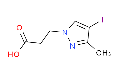CAS No. 1005583-96-9, 3-(4-Iodo-3-methyl-1H-pyrazol-1-yl)propanoic acid
