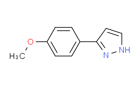 CAS No. 27069-17-6, 3-(4-Methoxyphenyl)-1H-pyrazole
