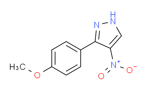 CAS No. 18099-22-4, 3-(4-Methoxyphenyl)-4-nitro-1H-pyrazole