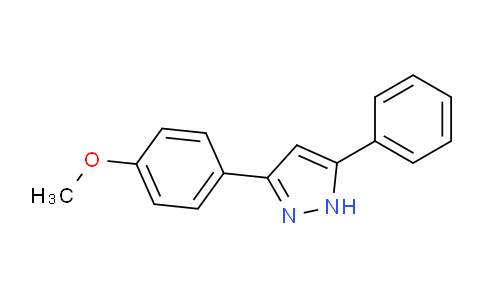 CAS No. 32664-28-1, 3-(4-Methoxyphenyl)-5-phenyl-1H-pyrazole