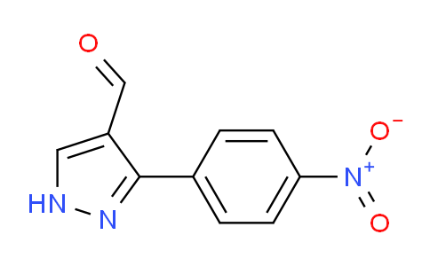 CAS No. 26033-23-8, 3-(4-Nitrophenyl)-1H-pyrazole-4-carbaldehyde