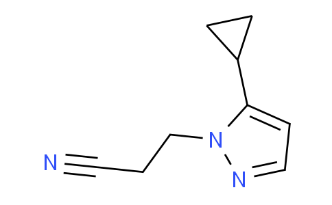 CAS No. 1006323-15-4, 3-(5-Cyclopropyl-1H-pyrazol-1-yl)propanenitrile