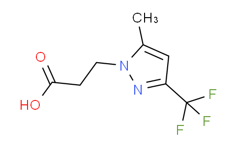 CAS No. 925606-77-5, 3-(5-Methyl-3-(trifluoromethyl)-1H-pyrazol-1-yl)propanoic acid
