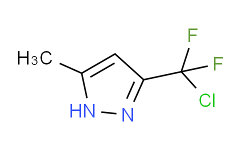 CAS No. 321998-14-5, 3-(Chlorodifluoromethyl)-5-methyl-1H-pyrazole