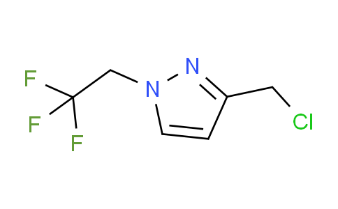 CAS No. 1260658-95-4, 3-(Chloromethyl)-1-(2,2,2-trifluoroethyl)-1H-pyrazole