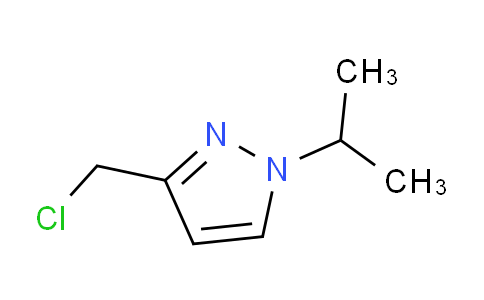 CAS No. 1260659-10-6, 3-(Chloromethyl)-1-isopropyl-1H-pyrazole