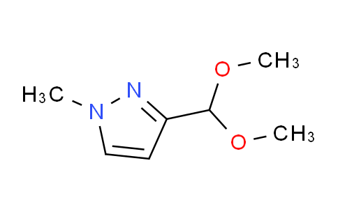 CAS No. 287917-82-2, 3-(Dimethoxymethyl)-1-methyl-1H-pyrazole