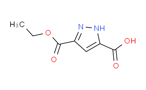 CAS No. 1401562-12-6, 3-(Ethoxycarbonyl)-1H-pyrazole-5-carboxylic acid