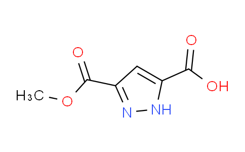 CAS No. 54866-86-3, 3-(Methoxycarbonyl)-1H-pyrazole-5-carboxylic acid