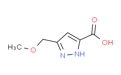CAS No. 840504-40-7, 3-(Methoxymethyl)-1H-pyrazole-5-carboxylic acid