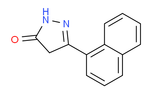 CAS No. 496918-94-6, 3-(Naphthalen-1-yl)-1H-pyrazol-5(4H)-one