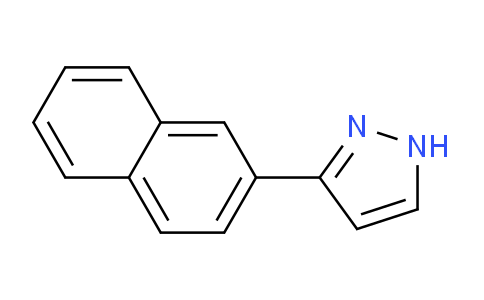 CAS No. 150433-20-8, 3-(Naphthalen-2-yl)-1H-pyrazole