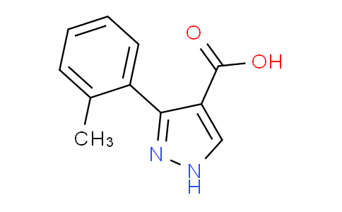 CAS No. 1007541-87-8, 3-(o-tolyl)-1H-Pyrazole-4-carboxylic acid