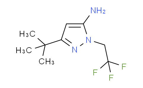 1048389-82-7 | 3-(tert-Butyl)-1-(2,2,2-trifluoroethyl)-1H-pyrazol-5-amine