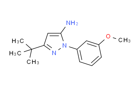725686-47-5 | 3-(tert-Butyl)-1-(3-methoxyphenyl)-1H-pyrazol-5-amine