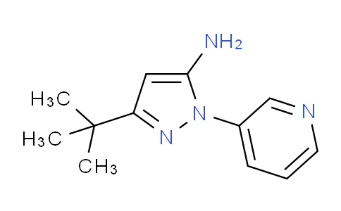 CAS No. 876299-97-7, 3-(tert-Butyl)-1-(3-pyridyl)pyrazole-5-amine