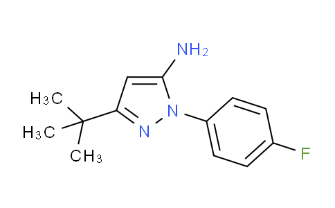 CAS No. 778611-16-8, 3-(tert-Butyl)-1-(4-fluorophenyl)-1H-pyrazol-5-amine