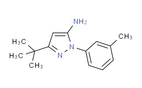 CAS No. 898537-77-4, 3-(tert-Butyl)-1-(m-tolyl)-1H-pyrazol-5-amine