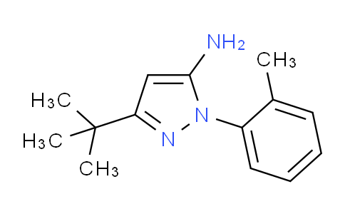 CAS No. 337533-96-7, 3-(tert-Butyl)-1-(o-tolyl)-1H-pyrazol-5-amine