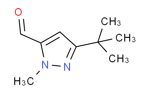 CAS No. 1087163-16-3, 3-(tert-Butyl)-1-methyl-1H-pyrazole-5-carbaldehyde