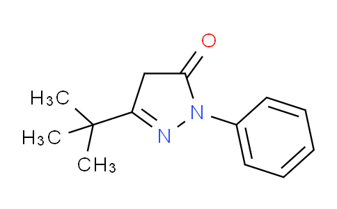 CAS No. 6631-89-6, 3-(tert-Butyl)-1-phenyl-1H-pyrazol-5(4H)-one