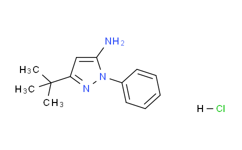 CAS No. 917950-33-5, 3-(tert-Butyl)-1-phenyl-1H-pyrazol-5-amine hydrochloride