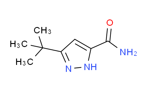 CAS No. 1240311-64-1, 3-(tert-Butyl)-1H-pyrazole-5-carboxamide