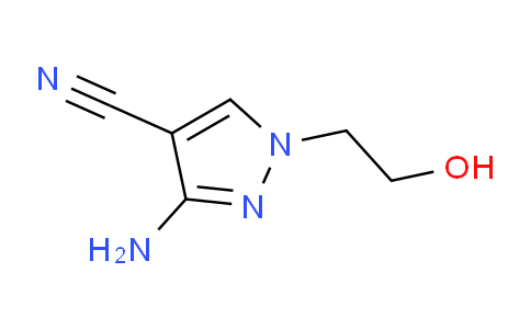 CAS No. 98035-87-1, 3-Amino-1-(2-hydroxyethyl)-1H-pyrazole-4-carbonitrile