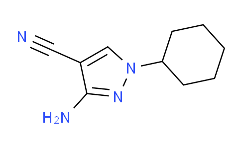 CAS No. 959430-07-0, 3-Amino-1-cyclohexyl-1H-pyrazole-4-carbonitrile