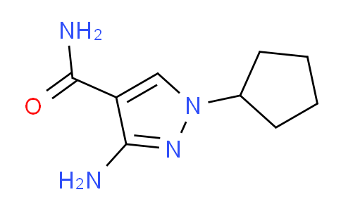 CAS No. 959430-09-2, 3-Amino-1-cyclopentyl-1H-pyrazole-4-carboxamide