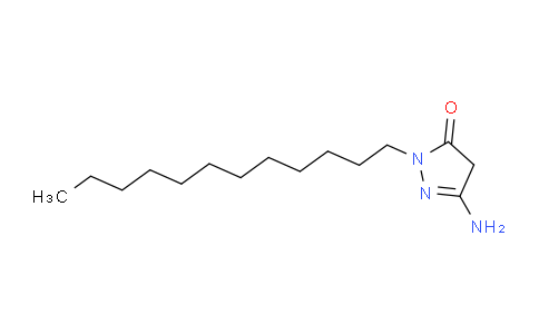 CAS No. 101452-27-1, 3-Amino-1-dodecyl-1H-pyrazol-5(4H)-one