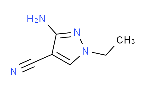 CAS No. 122799-95-5, 3-Amino-1-ethyl-1H-pyrazole-4-carbonitrile